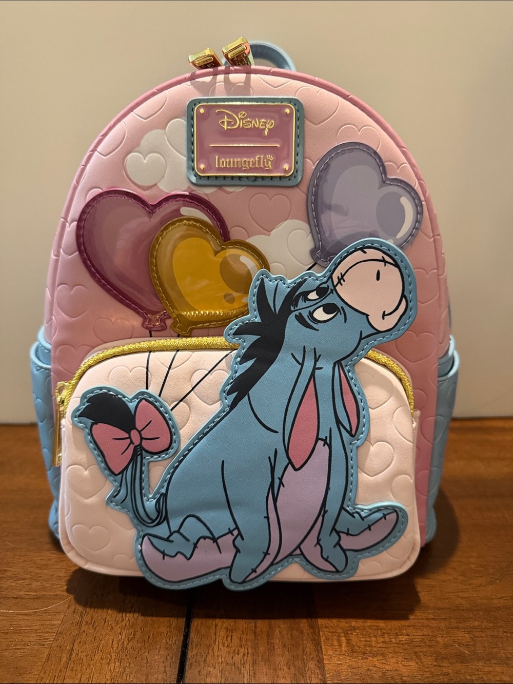 Disney x Loungefly Pink Eeyore Kids Mini Backpack